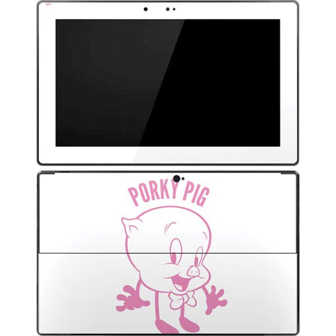 Looney Tunes Porky Pig Big Head Surface Pro Tablet Skin